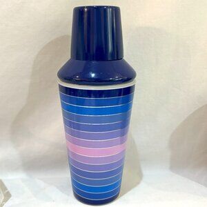 Jonathan Adler Scala Cocktail Shaker Modern Barware 18.4 oz Stainless Steel